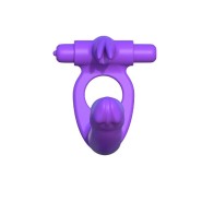 Double Penetration Ring with Rabbit | Triple Stimulation Bliss