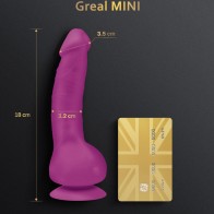 Greal Mini Vibrador Fucsia con 6 Modos de Vibración