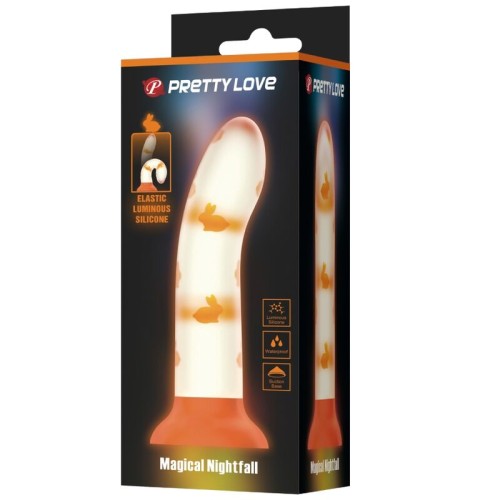 Pretty Love Magical Nightfall Dildo - Placer Luminoso