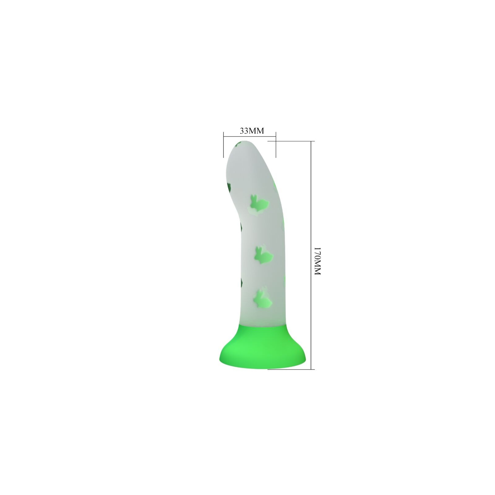 Pretty Love Dildo Magical Nightfall - Placer Luminosa Verde