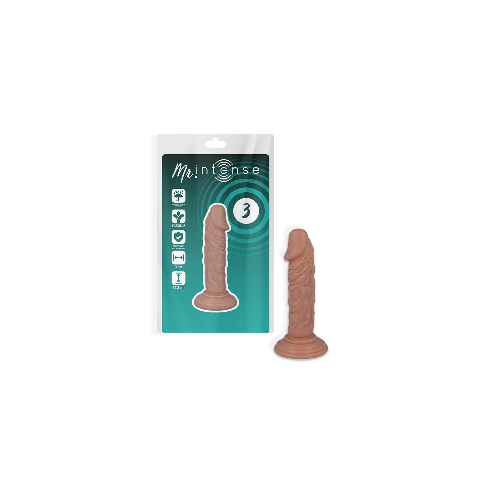 Mr Intense - Pene Realístico de 16.2 Cm - Placer Auténtico