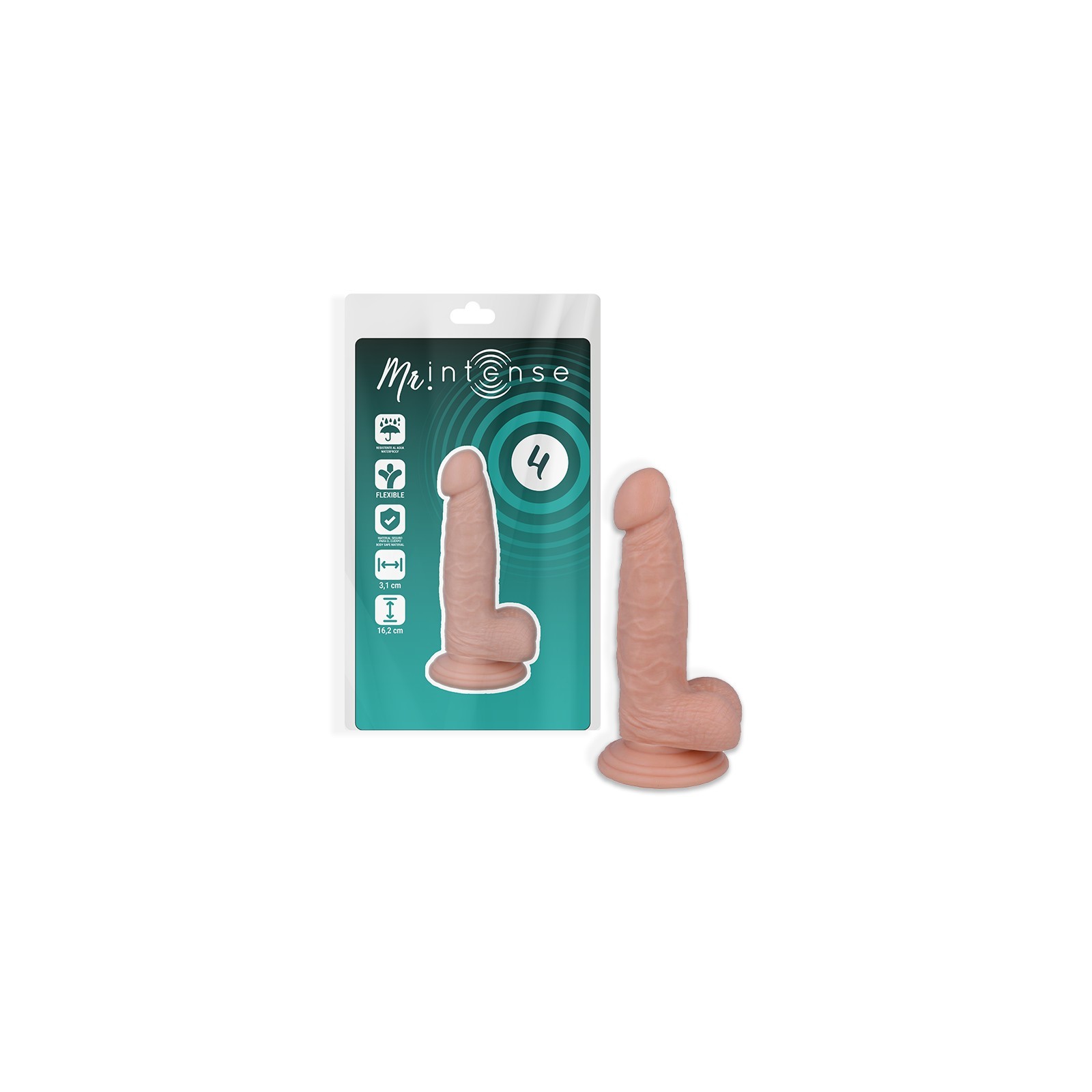 Mr Intense Dildo Realista para Principiantes