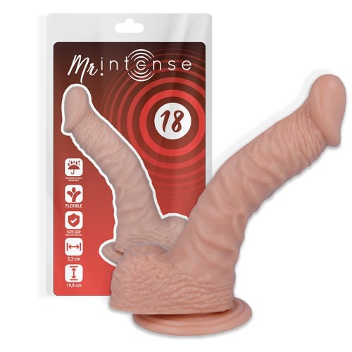 Mr Intense - 18 Pene Realístico 19.8 Cm -o- 3.2 Cm