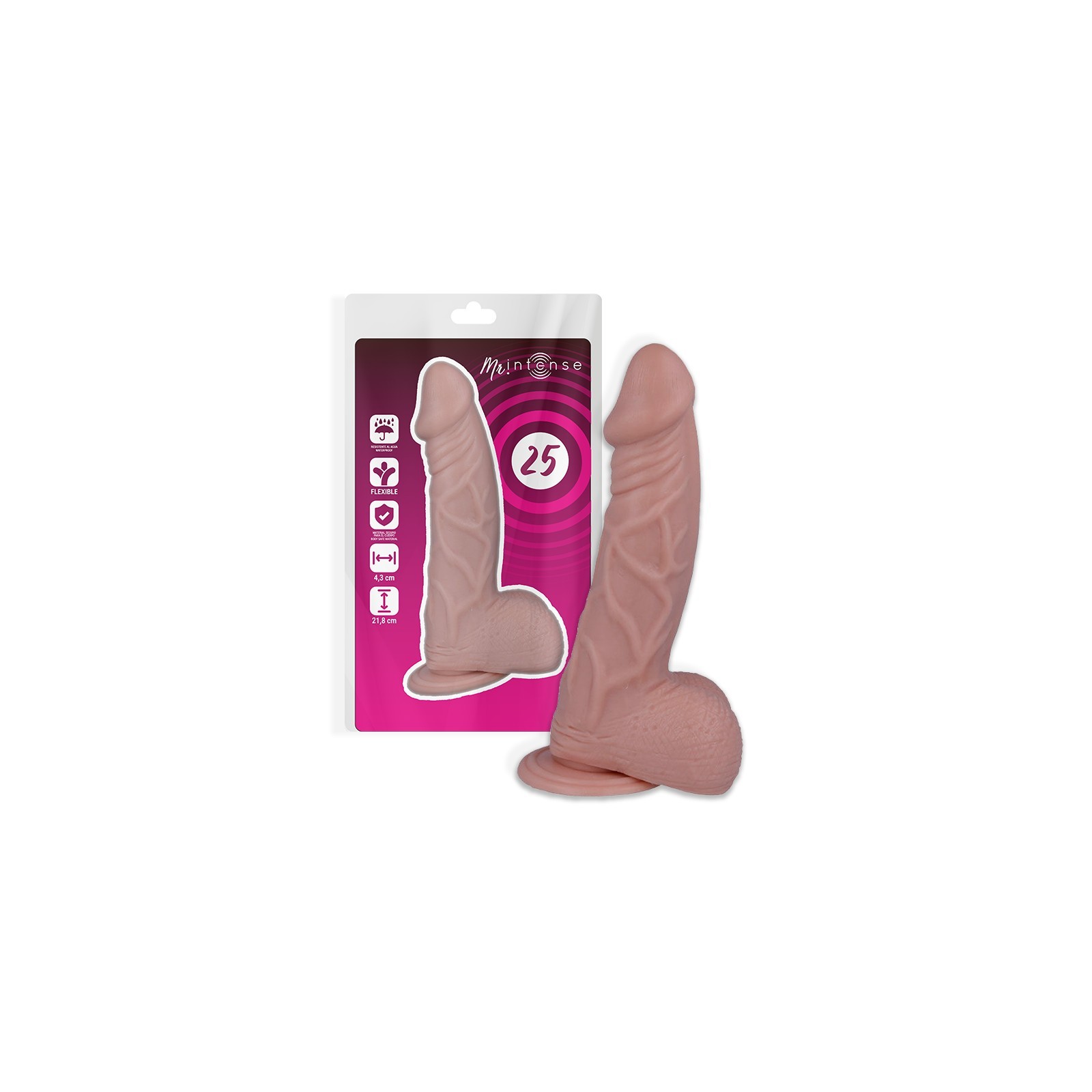 Mr Intense - 25 Cock Realista 21.8 cm