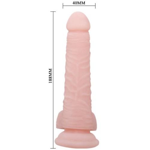 Super Dildo Realista Natural 18.8 Cm - Experiencia Placentera