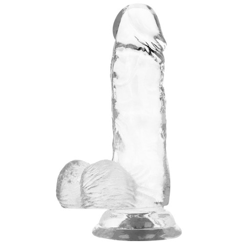 Clear Dildo Realista Transparente 15.5 Cm