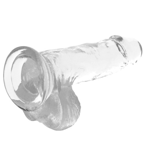 Clear Dildo Realista Transparente 15.5 Cm