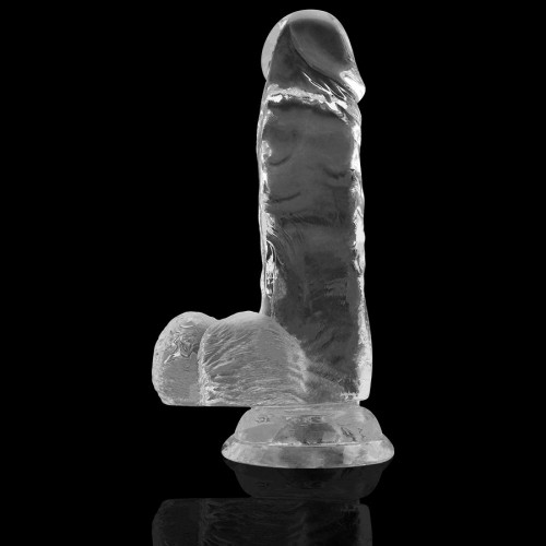 Clear Realistic Dildo 15.5 Cm