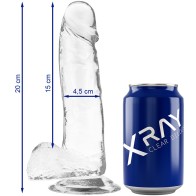 X Ray Clear Realistic Dildo Transparent