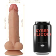 Jude Realistic Liquid Silicone 18cm Dildo