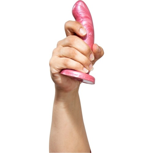 Dildo Curvado Golden Rose S para Placer de Punto G