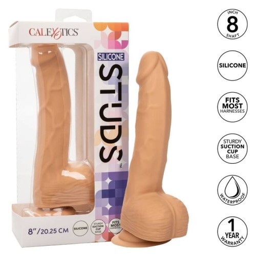 Calexotics Silicone Studs 8 Inch - Realistic and Firm