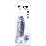 Pene Realista Transparentemente King Cock