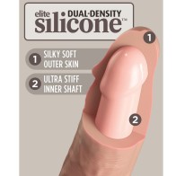 Elite Dildo Realístico Vibrador & Silicona 15.2 cm - Placer Supremo