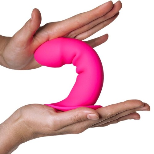 Hitsens 2 Pink Silicone Dildo for Intense Pleasure