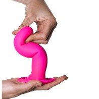 Hitsens 4 Dildo Silicone Fuchsia