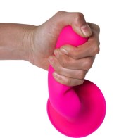 Hitsens 4 Dildo Silicona Fucsia