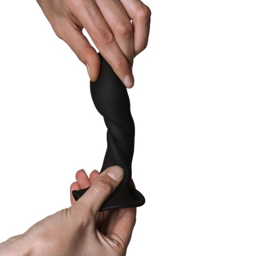 Hitsens 5 Dildo Silicone Black - Ultimate Pleasure