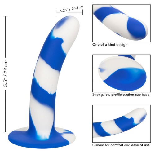 Admiral Swirl Dildo Flexible de Silicona para Máximo Placer