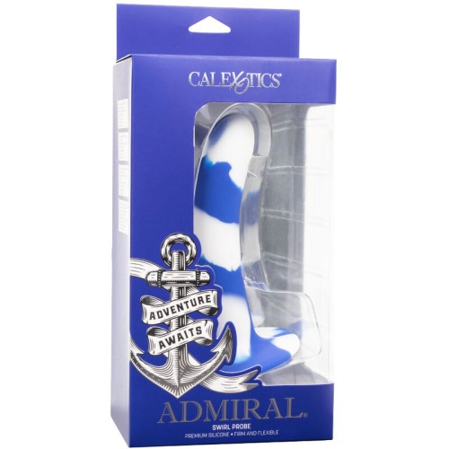 Admiral Swirl Flexible Silicone Dildo for Ultimate Pleasure