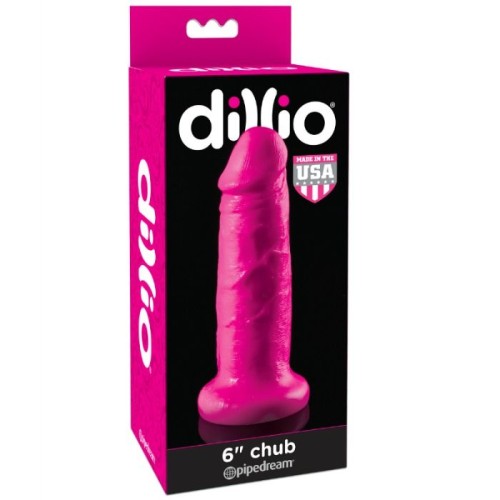 Dildo with Suction Cup Chub 15.2 cm Pink