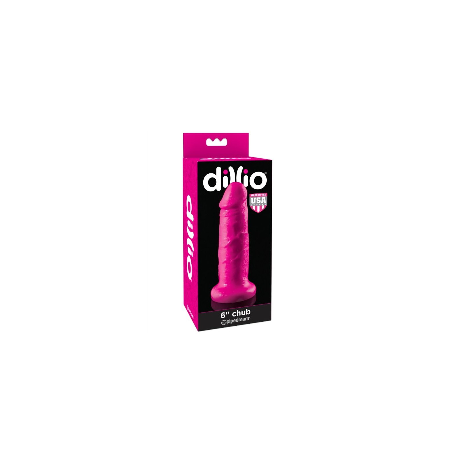 Dildo Con Ventosa Chub 15.2 Cm Rosa