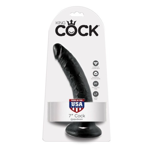 King Cock 7 Black 17.8cm