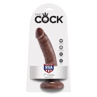 Chocolate Color Dildo 17.8 cm