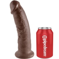 King Cock - Dildo Realístico Marrón 22.9cm