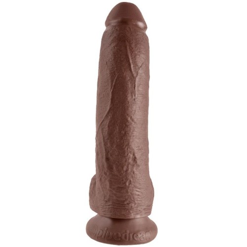 Dildo Realista Marrón de 22.9cm - Placer Máximo