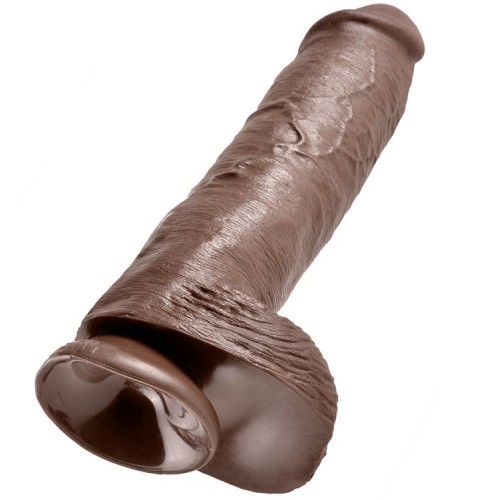 11 Pene Realistico Marron 28 Cm