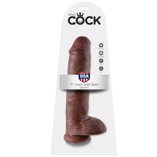 King Cock 28 cm Realistic Dildo with Testicles