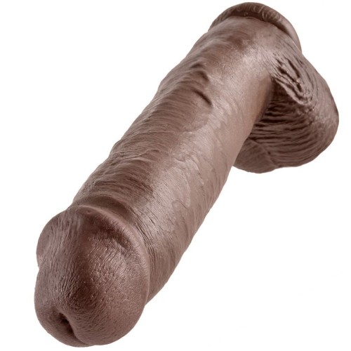 11 Pene Realistico Marron 28 Cm