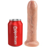 Dildo Realístico Uncut Natural 21 Cm