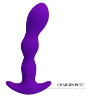 Anal Massager Purple - 12 Vibration Modes