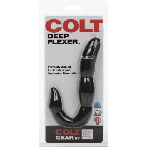 Colt Deep - Vibrador Anal Flexible - Placer Emocionante