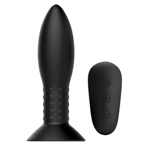 Anal Plug with Rotating Balls Remote Control