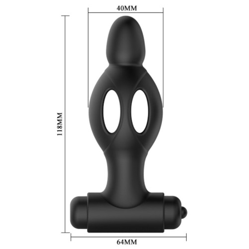 Plug Anal De Silicona Con Vibración - Placer Anal Supremo