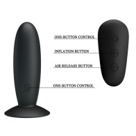 Plug Anal Con Vibracion Control Remoto