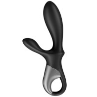 Satisfyer Heat Climax+ Anal Vibrator App Black