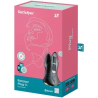 Satisfyer Rotator Plug 1+ App Vibrating Plug Black