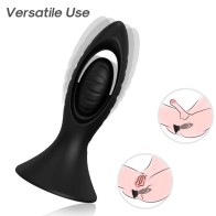 Armony Black Vibrator & Anal Plug for Ultimate Pleasure