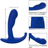 Admiral Curved Estimulador & Vibrador Anal Azul