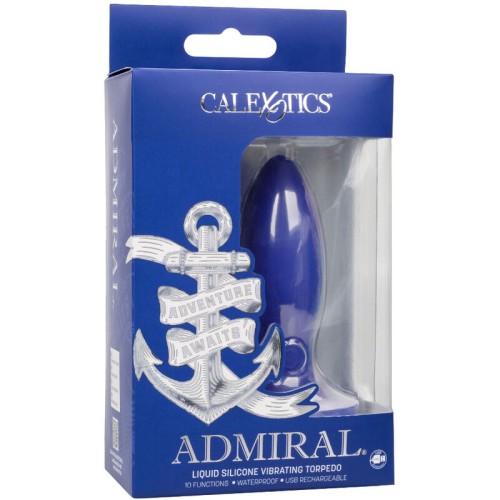 Admiral Torpedo Plug Anal Vibrador Azul