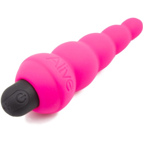 Lance Pro Estimulador y Vibrador Anal Rosa