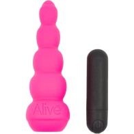 Lance Pro Estimulador y Vibrador Anal Rosa