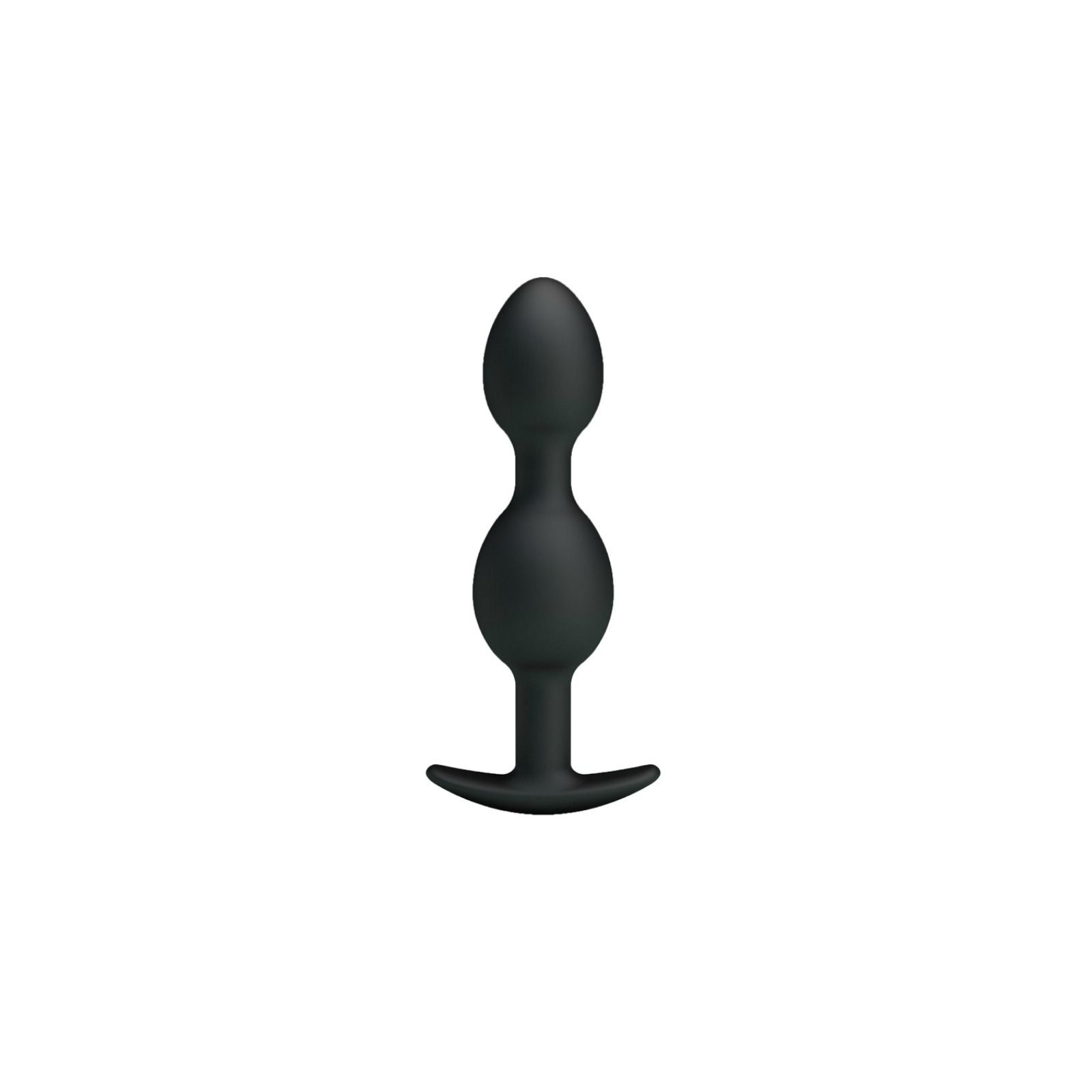 Pretty Love Silicone Anal Balls 12.5 cm - Black