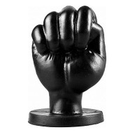 All Black Fist 13cm Anal Plug