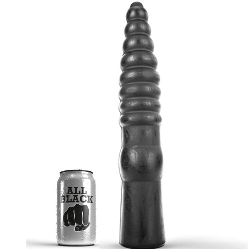 All Black 33 cm Realistic Dildo for Ultimate Pleasure