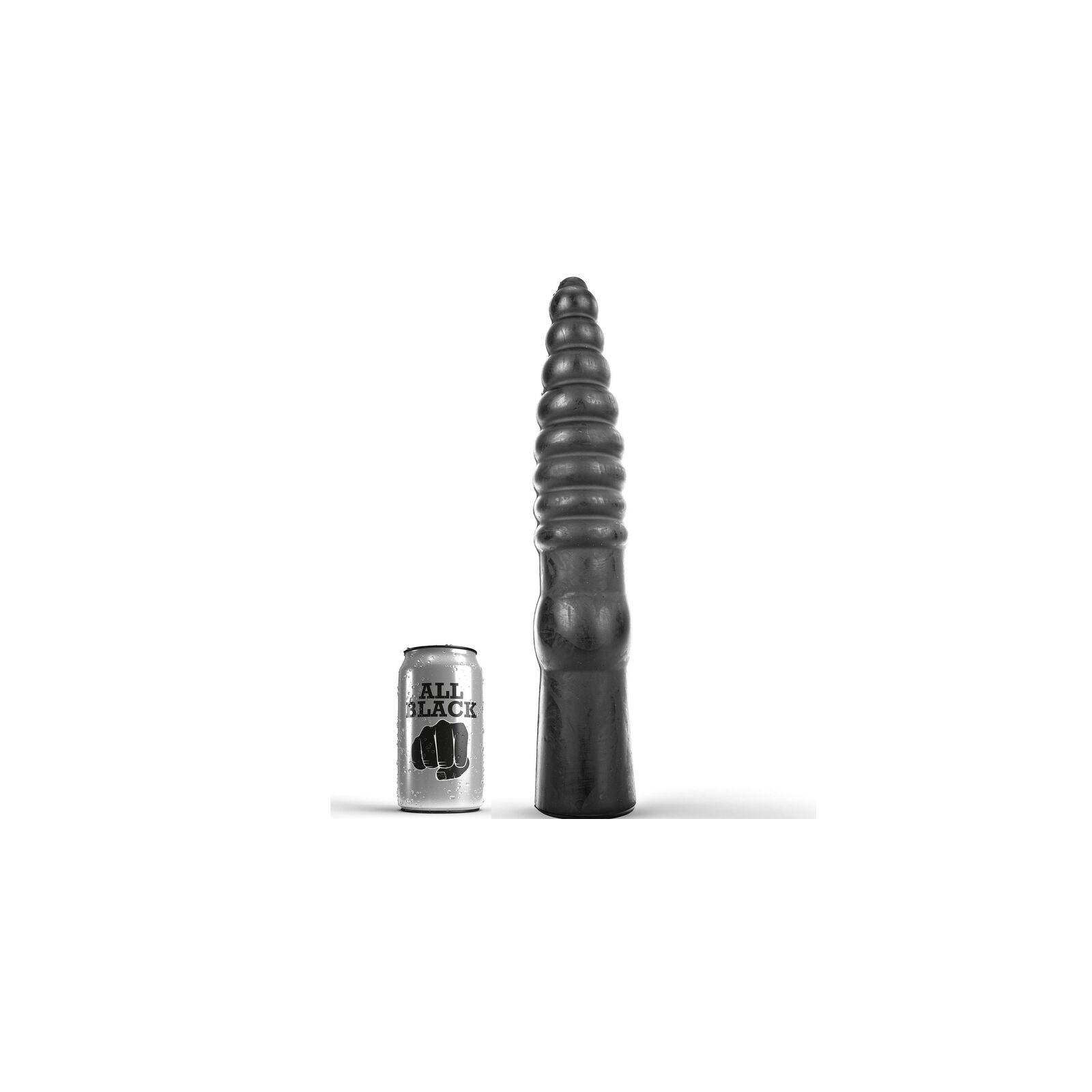 All Black 33 cm Realistic Dildo for Ultimate Pleasure